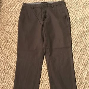 Men Banana Republic Emerson Dark Gray Dress Pants